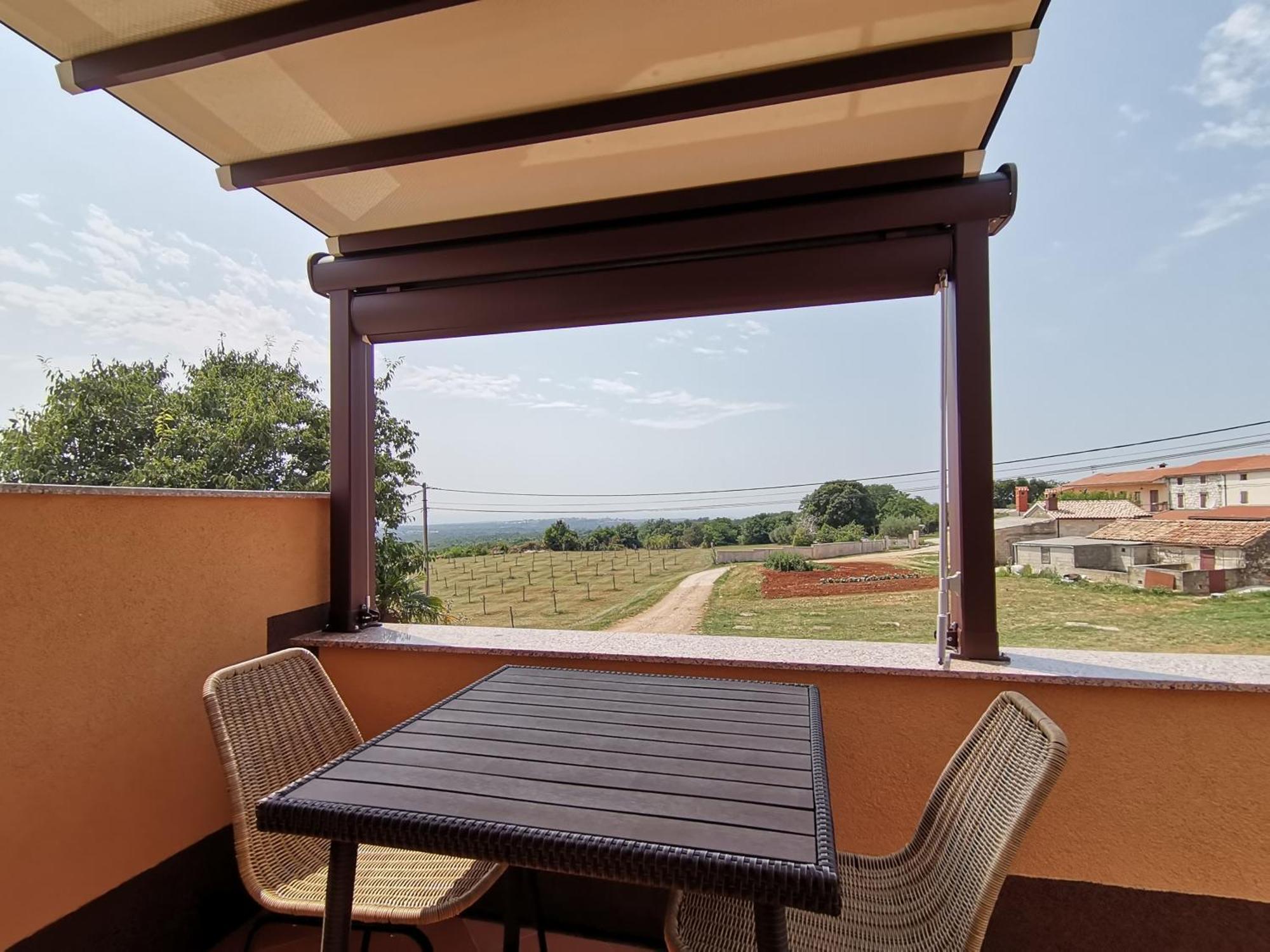 Ferienwohnung Magnavisum Kaštelir Exterior foto